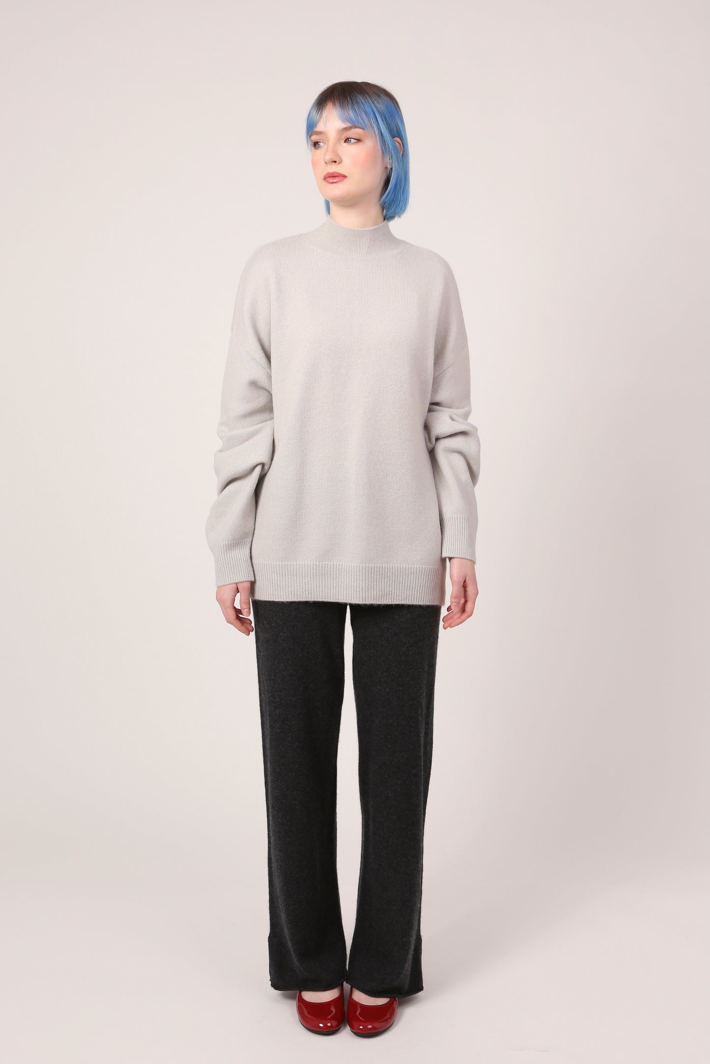 TURTLENECK IN CLAY GREY