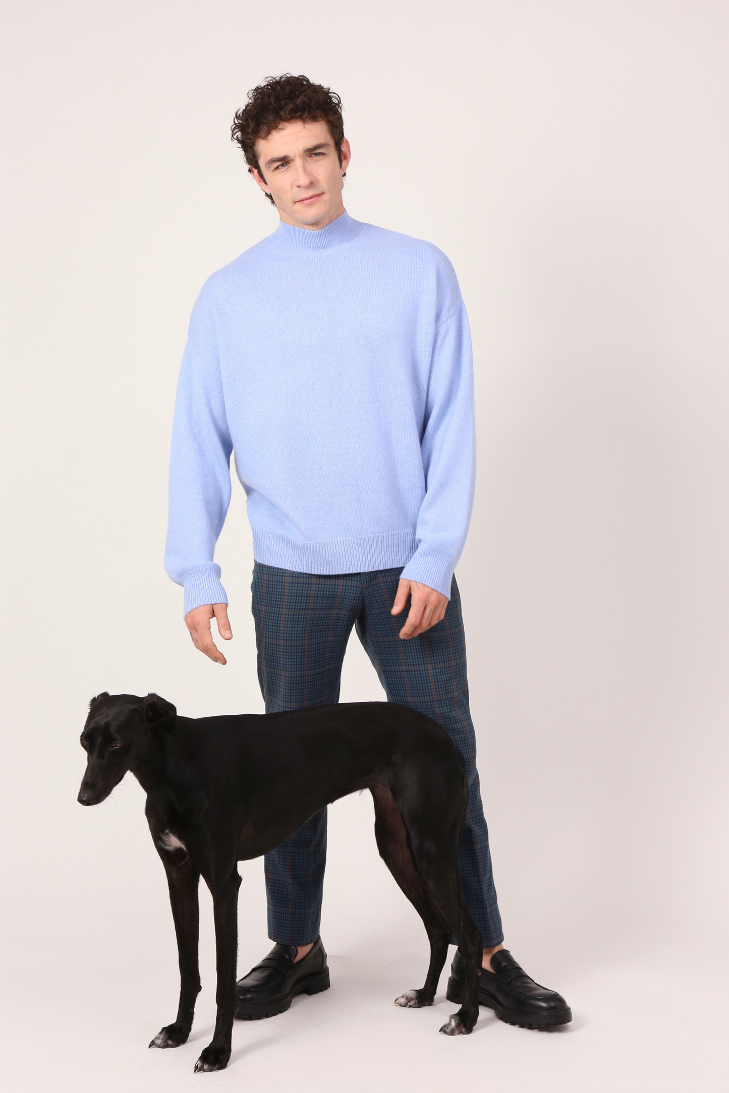 TURTLENECK IN LIGHT BLUE