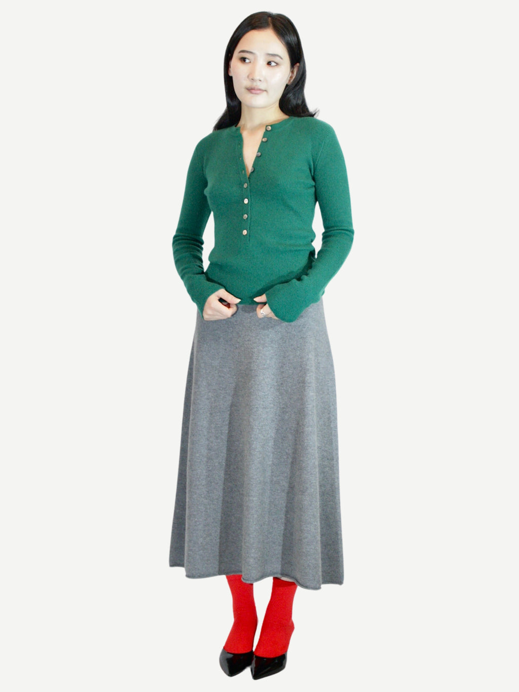 cashmere skirt
