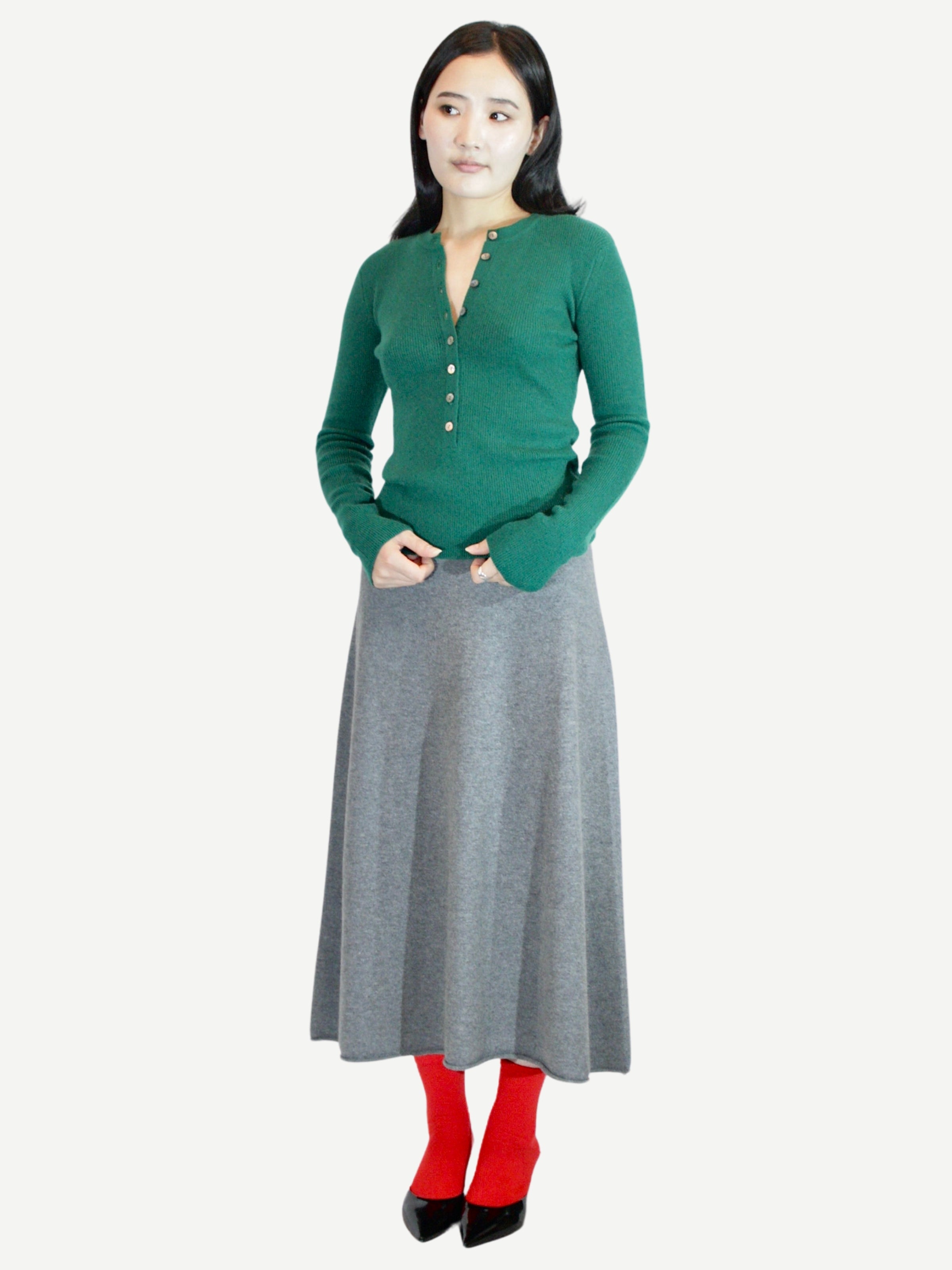 cashmere skirt