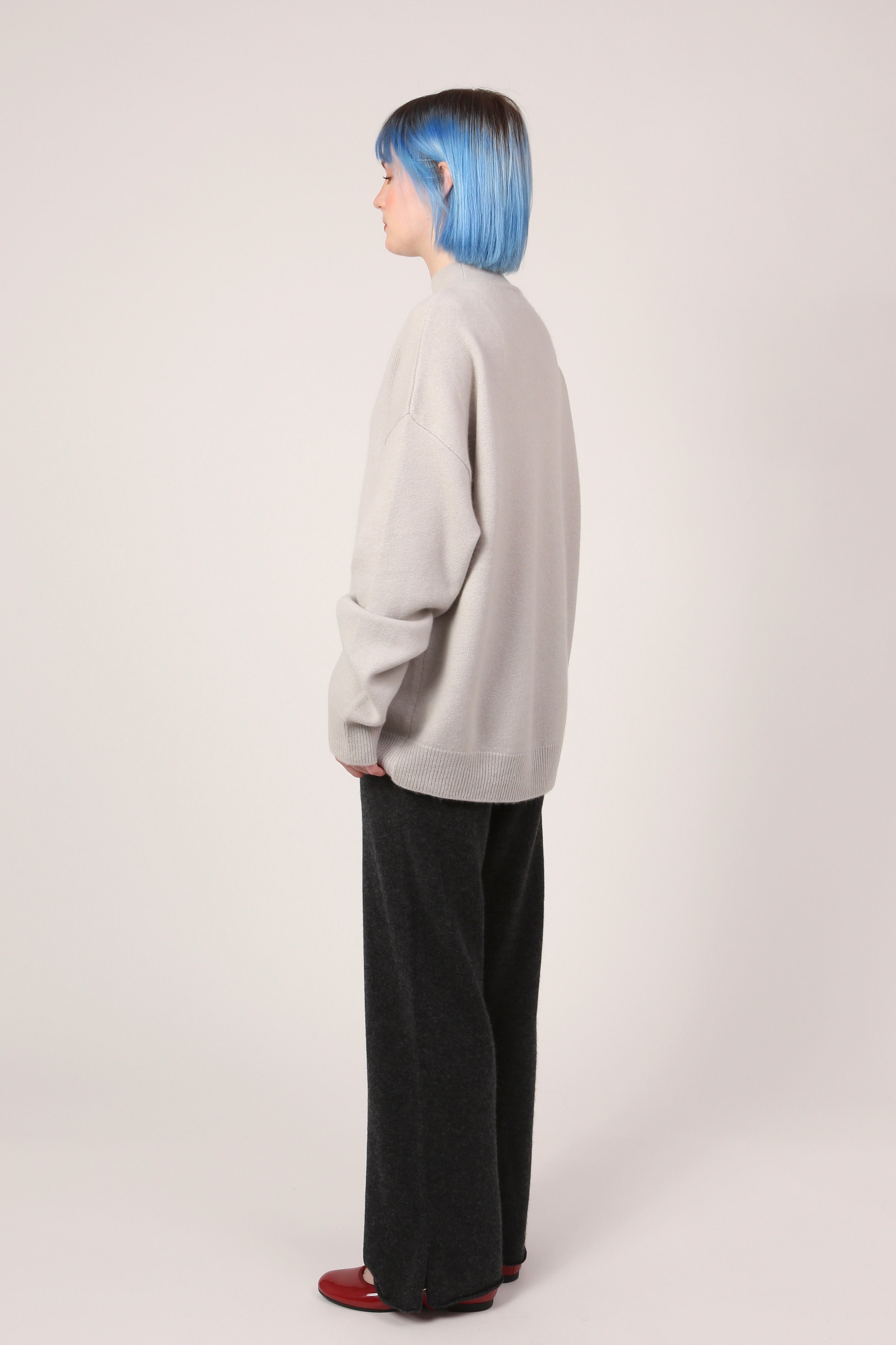 turtleneck in clay grey