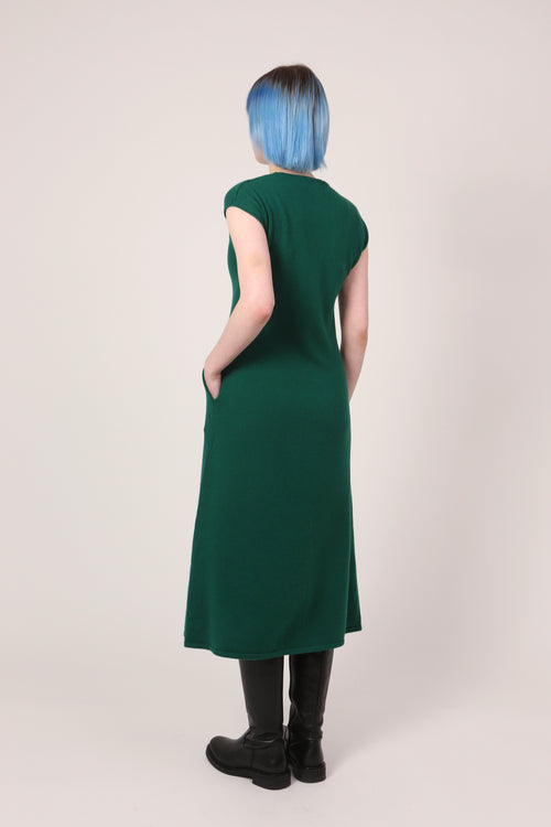 dress in forest green