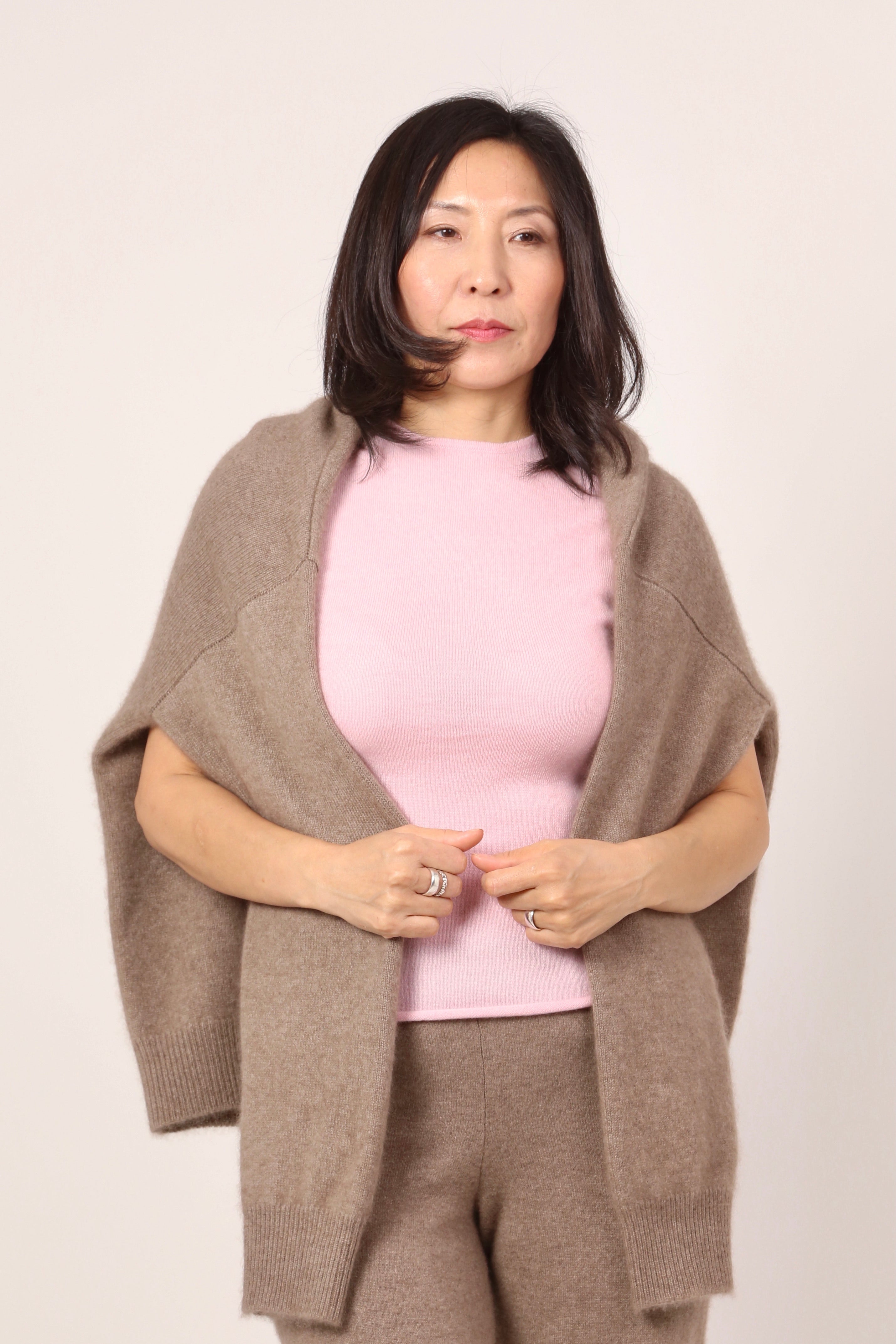 little tee in light pink