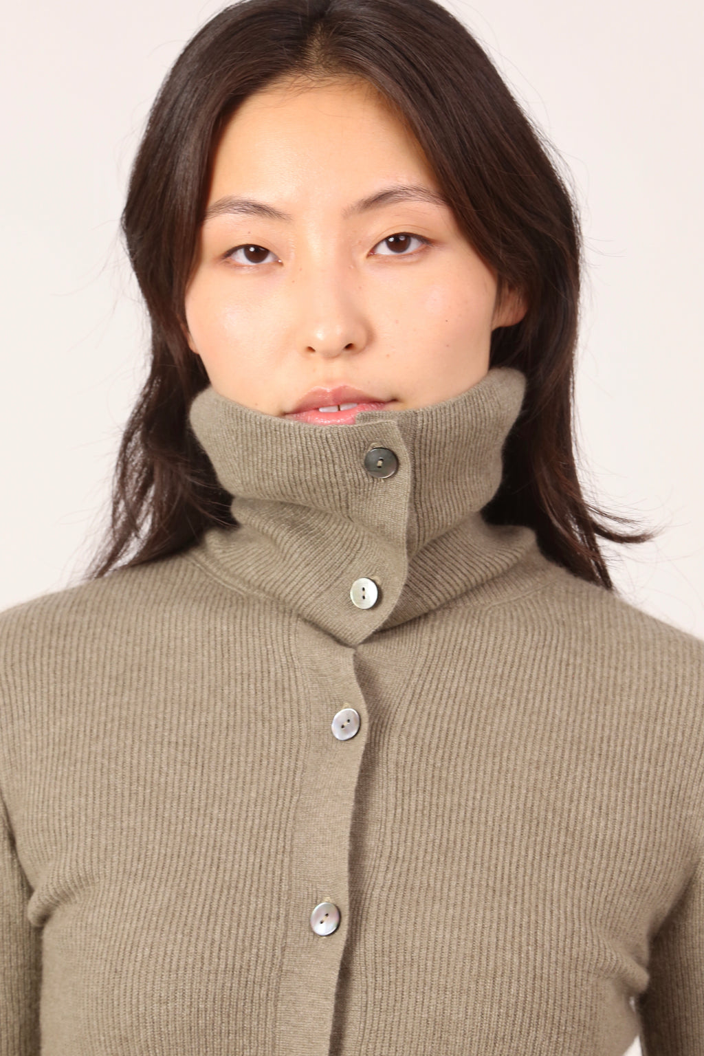 sailor cardi in olive