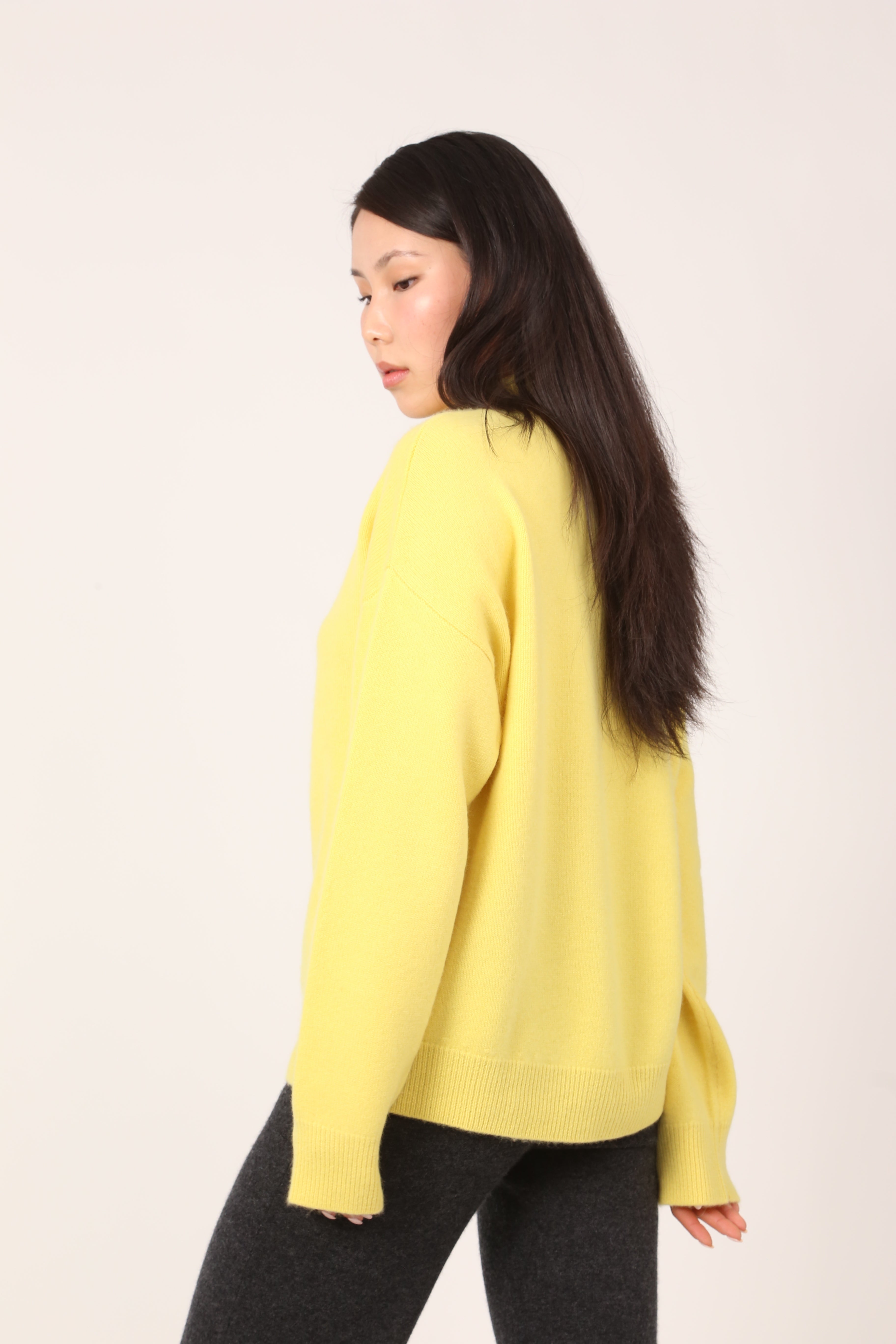 turtleneck in sunflower