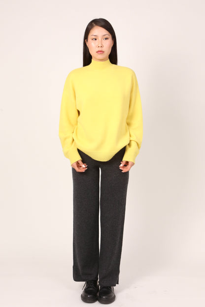 TURTLENECK JUMPER IN SUNFLOWER