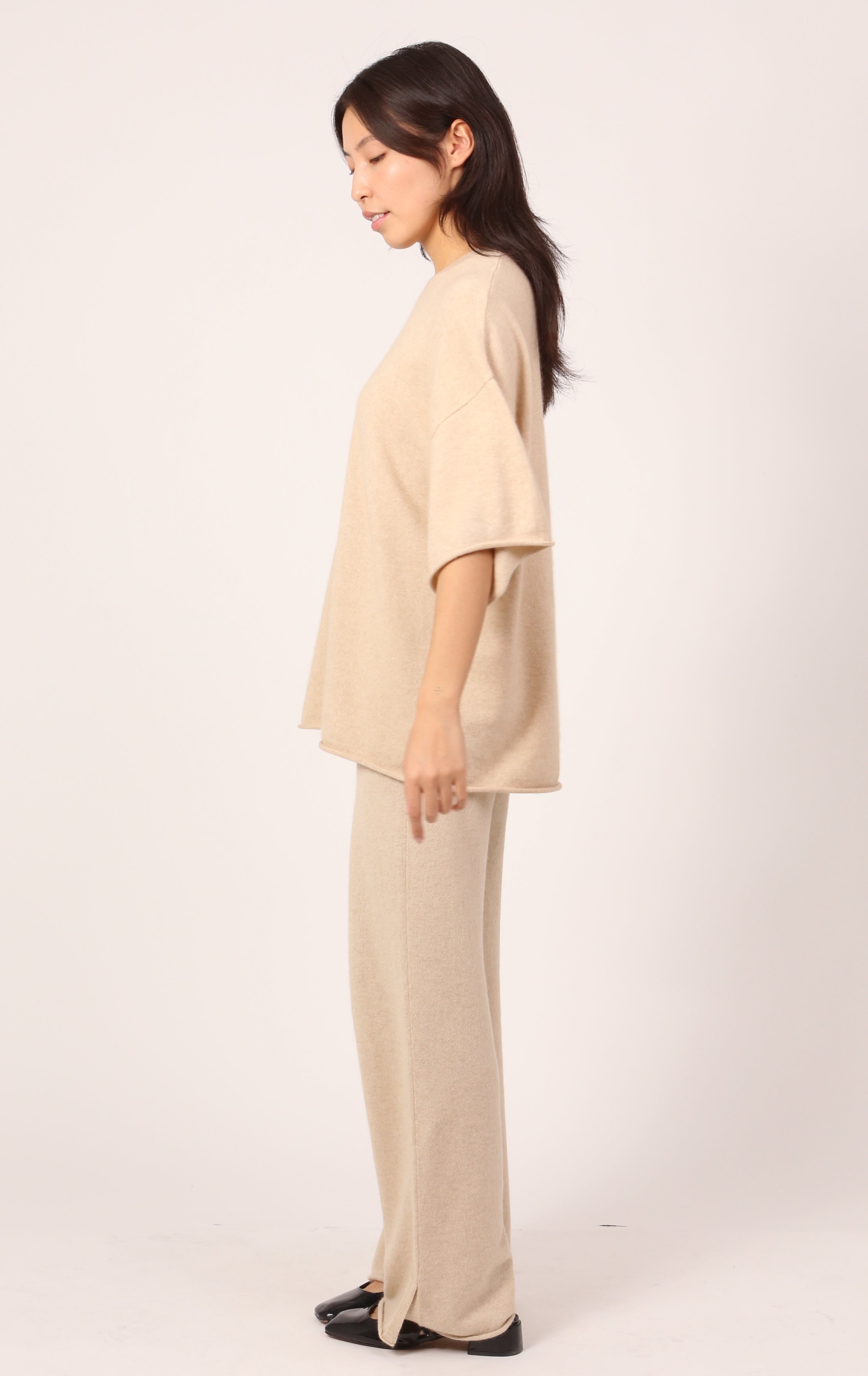 everyday trousers in beige