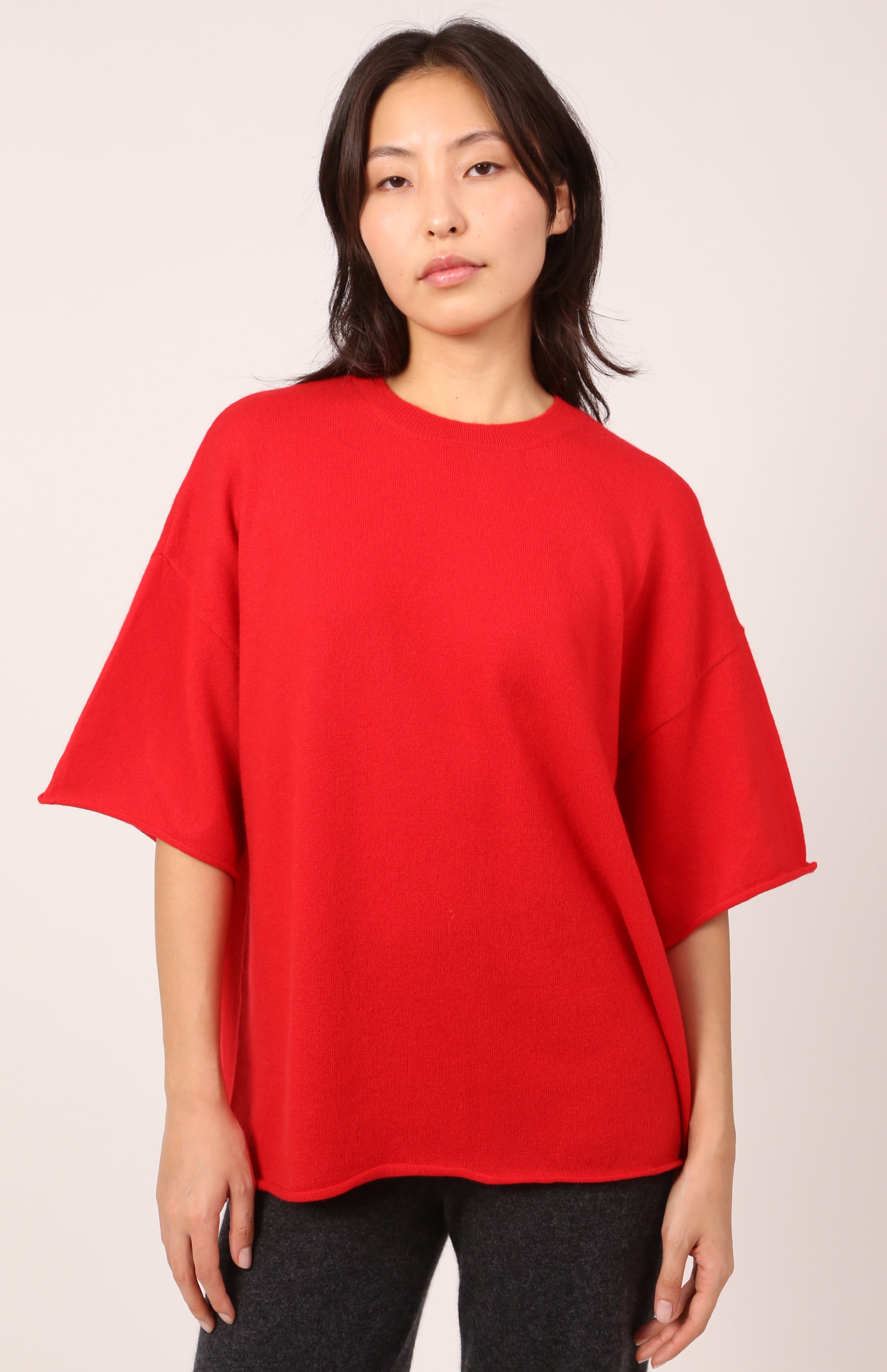 big tee in red