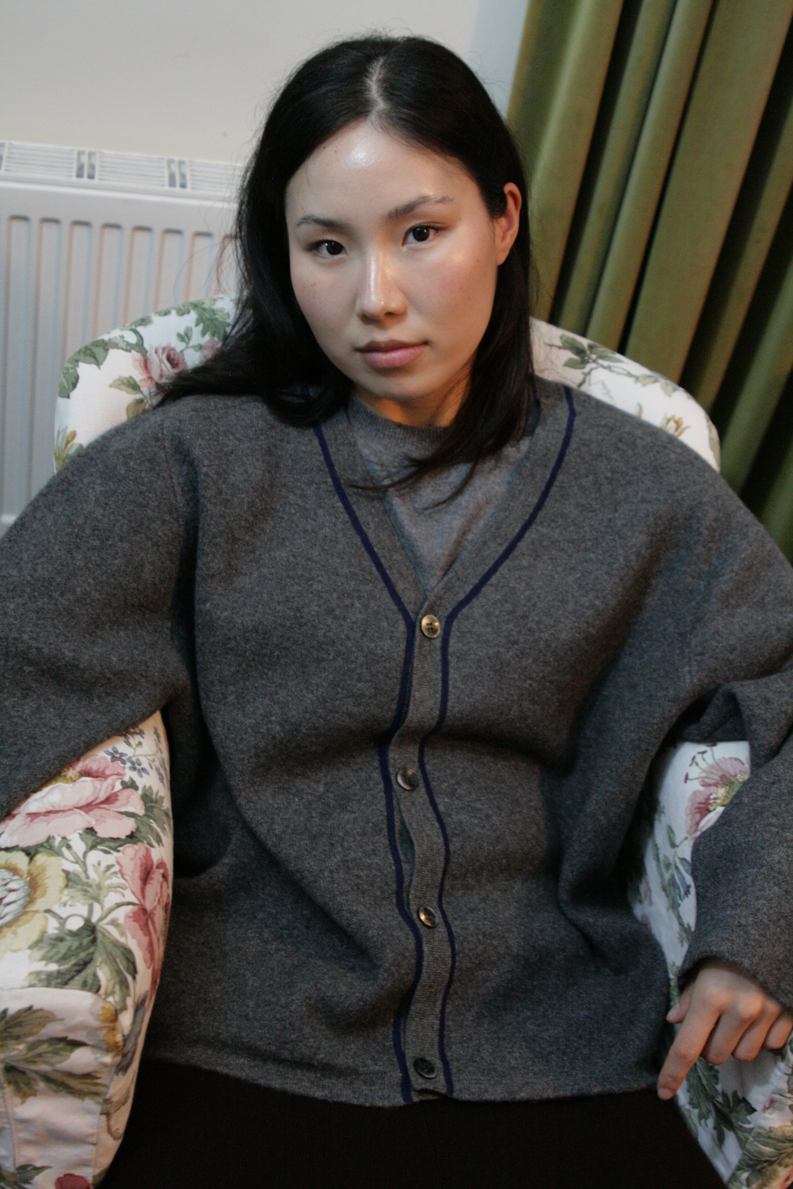 v-neck cardi