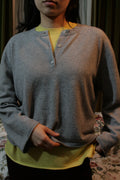 loose henley jumper