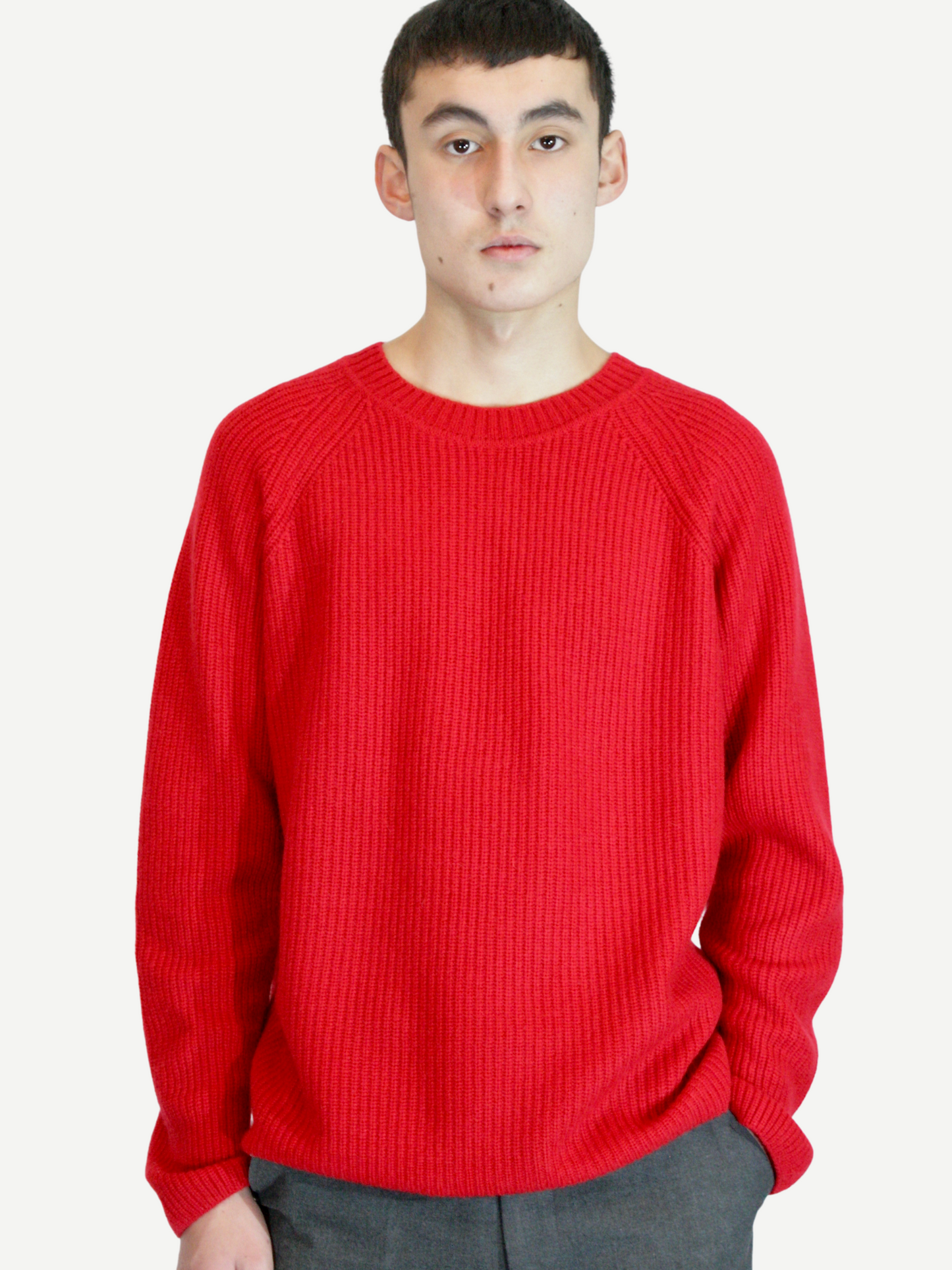 RIBBED JUMPER